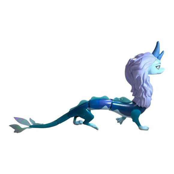 Disney Raya & The Last Dragon Sisu Figure Toy Articulated Legs Tail Purple & Tea - Picture 11 of 13